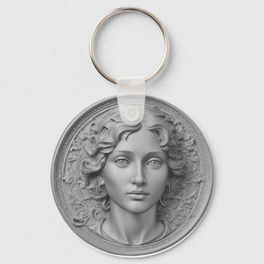 放射プロピチションキーチェーンのシール キーホルダー (正面)