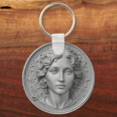 放射プロピチションキーチェーンのシール キーホルダー (正面)