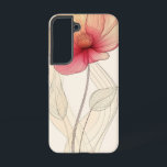 放射ポピーのスケッチ電話ケース SAMSUNG GALAXY S22ケース<br><div class="desc">柔ら鮮やかかな手と暖かいグローでスケッチされたポピーは、フローラの優雅さであなたの携帯電話に人生とシンプルさをモダンもたらす。</div>