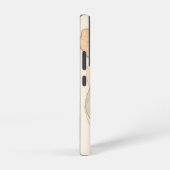 放射ポピーのスケッチ電話ケース SAMSUNG GALAXYケース (右側面)