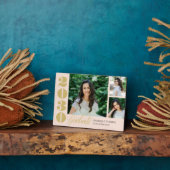 放射モーメント編集可能カラー卒業プラーク フォトプラーク (側面)