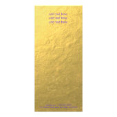 放射ヤシの木の棚カード ラックカード (裏面)