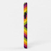 放射レトロダイヤモンド Case-Mate iPhoneケース (裏面/右)