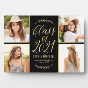 放射光格子編集可能カラー卒業プラーク フォトプラーク