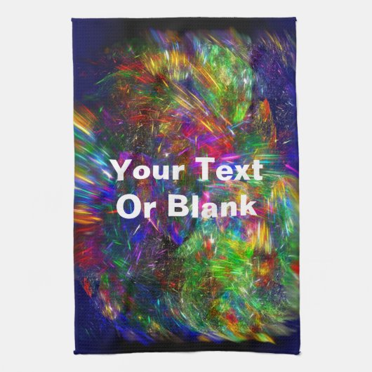 放射光 キッチンタオル (縦)