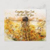 放射内部強度感動的 ポストカード (正面)