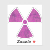 放射動揺して記号シール シール (シート)