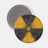 放射動揺して記号マグネット マグネット (正面/裏面)