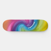 放射勾配 スケートボード (横)