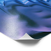 「放射反射」カラフル抽象芸術 フォトプリント            (角)