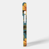 放射型ひまわり模様ケース Case-Mate iPhoneケース (裏面 / 左)