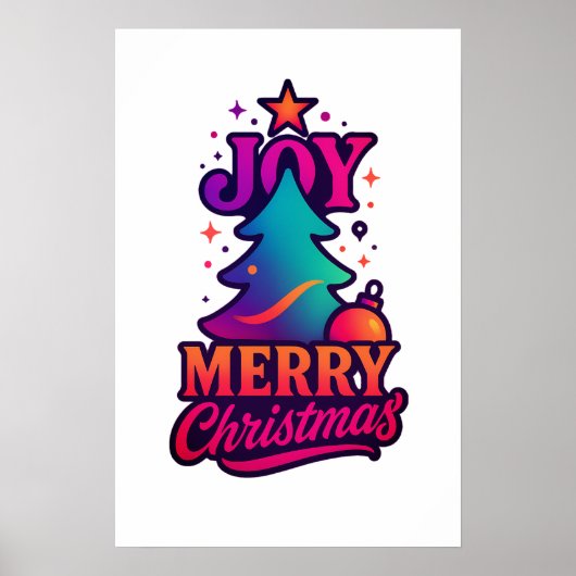 放射型クリスマス融合 ポスター (正面)