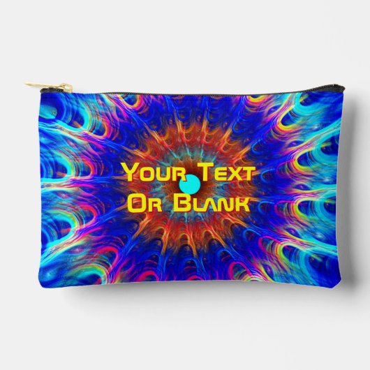 放射帯 アクセサリーポーチ (正面)