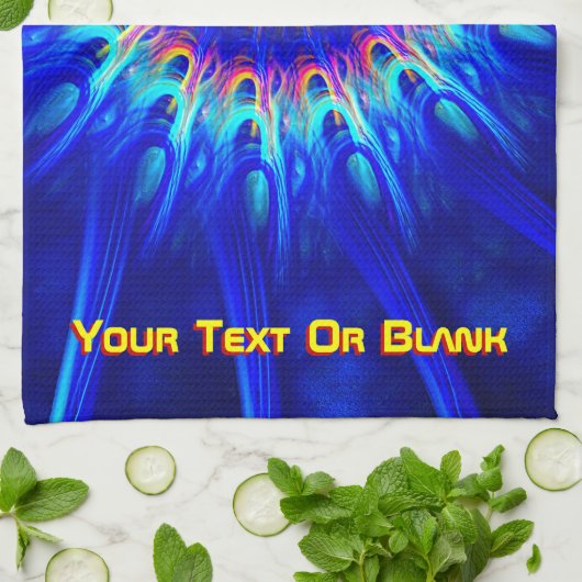 放射帯 キッチンタオル (折り畳み)