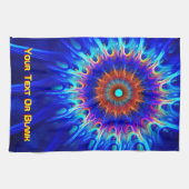 放射帯 キッチンタオル (横)