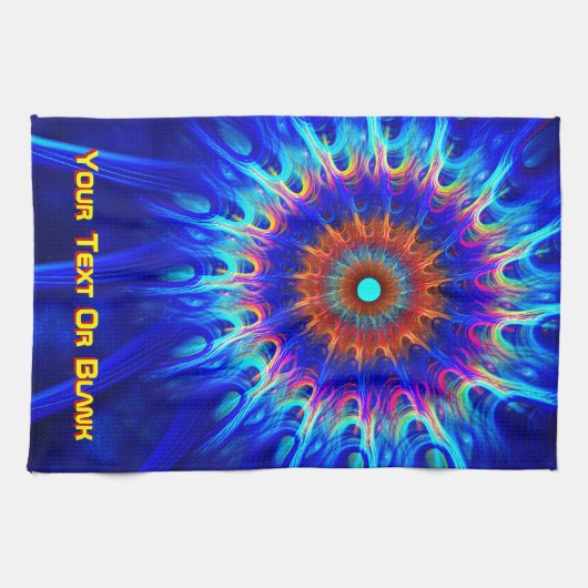 放射帯 キッチンタオル (横)