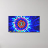 放射帯 キャンバスプリント (正面)