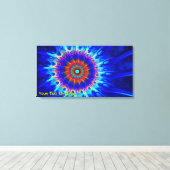 放射帯 キャンバスプリント (インサイチュ (ウッドフロア))