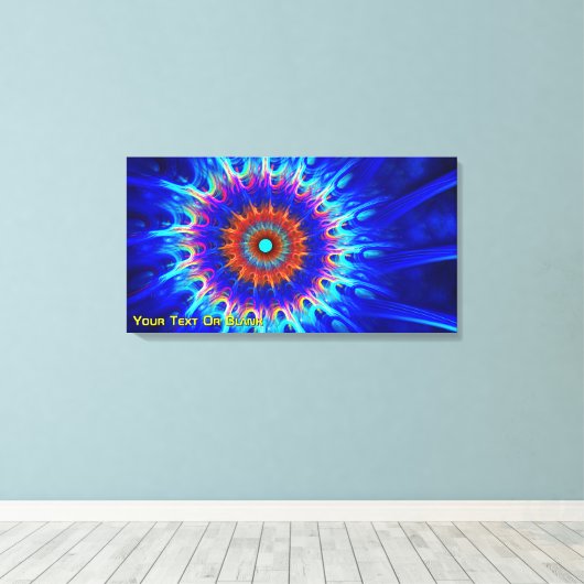 放射帯 キャンバスプリント (インサイチュ (ウッドフロア))