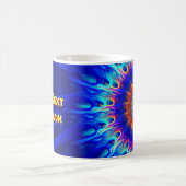 放射帯 コーヒーマグカップ (中央)