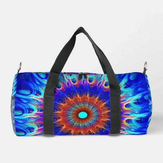 放射帯 ダッフルバッグ (裏面)