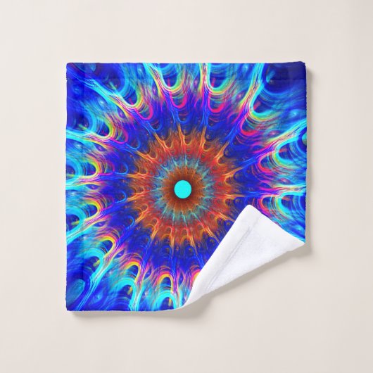 放射帯 バスタオルセット (ウォッシュタオル)