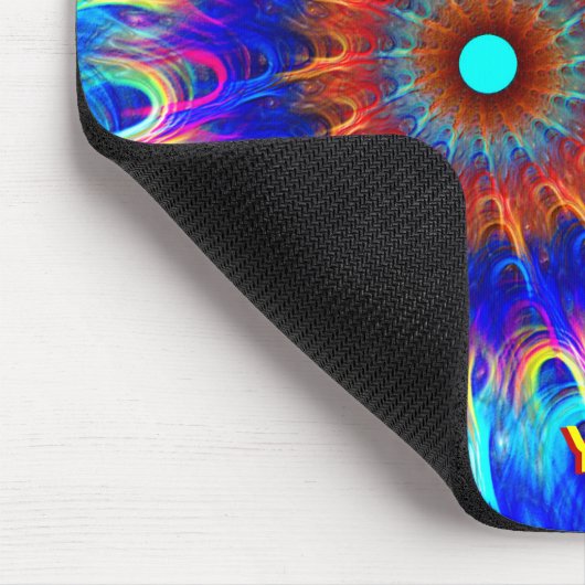 放射帯 マウスパッド (コーナー)