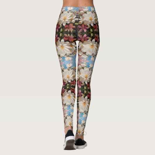 放射弾性 レギンス (裏面)