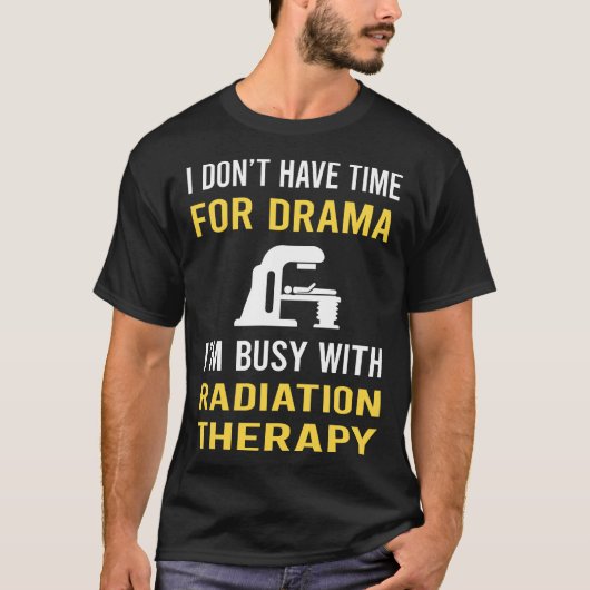 放射忙し線セラピーで Tシャツ (正面)