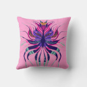 放射性かわいらし – ピンク クッション (裏面)