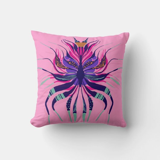 放射性かわいらし – ピンク クッション (正面)