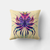 放射性かわいらし – 黄 クッション (裏面)