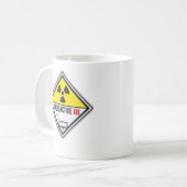放射性の コーヒーマグカップ (正面左)