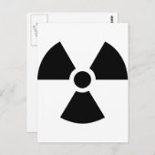 放射性の ポストカード (正面/裏面)