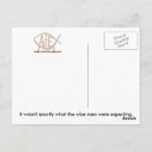 「放射性イエス」ポストカード ポストカード (裏面)