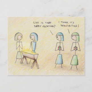 「放射性イエス」ポストカード ポストカード