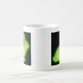 放射性ウサギ コーヒーマグカップ (中央)