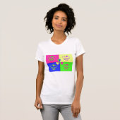 放射性カップケーキ Tシャツ (正面フル)