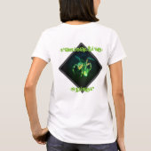 放射性クモ Tシャツ (裏面)