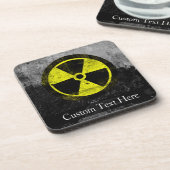 放射性グランジ記号 コースター (左側)