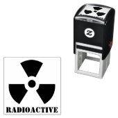 放射性シンボル セルフインキングスタンプ (インサイチュ)