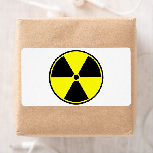 放射性シンボル ラベル (インサイチュ)