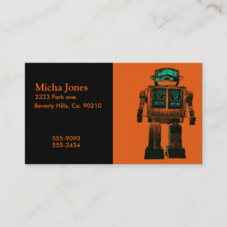 放射性ロボット暴動 名刺