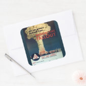 放射性保護放射性降下物から! スクエアシール (封筒)