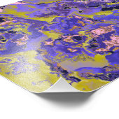 放射性大理石 フォトプリント            (角)