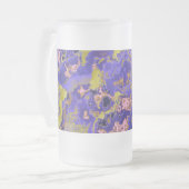 放射性大理石 フロストグラスビールジョッキ (正面左)