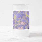 放射性大理石 フロストグラスビールジョッキ (中央)