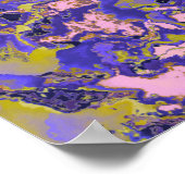 放射性大理石 ポスター (角)