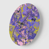 放射性大理石 ラージ壁時計 (傾斜)