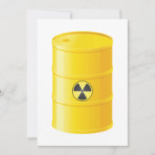 放射性廃棄物招待状 招待状 (正面)